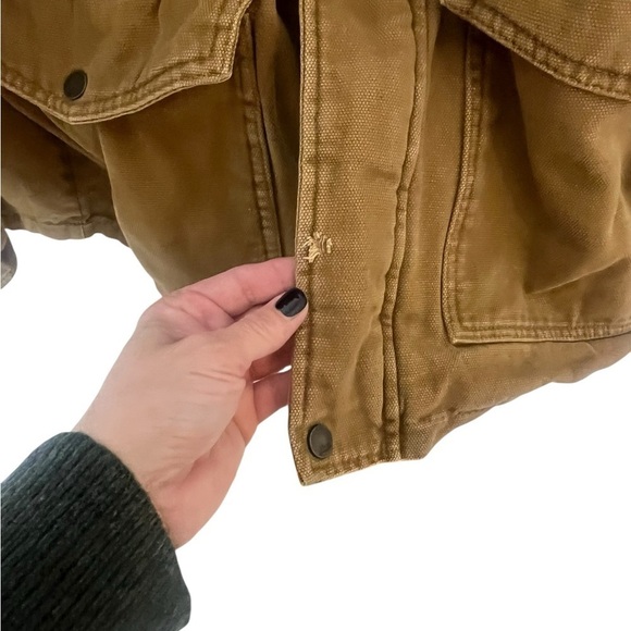 G.H. BASS Tan Flannel Lined Field Jacket - Picture 5 of 8